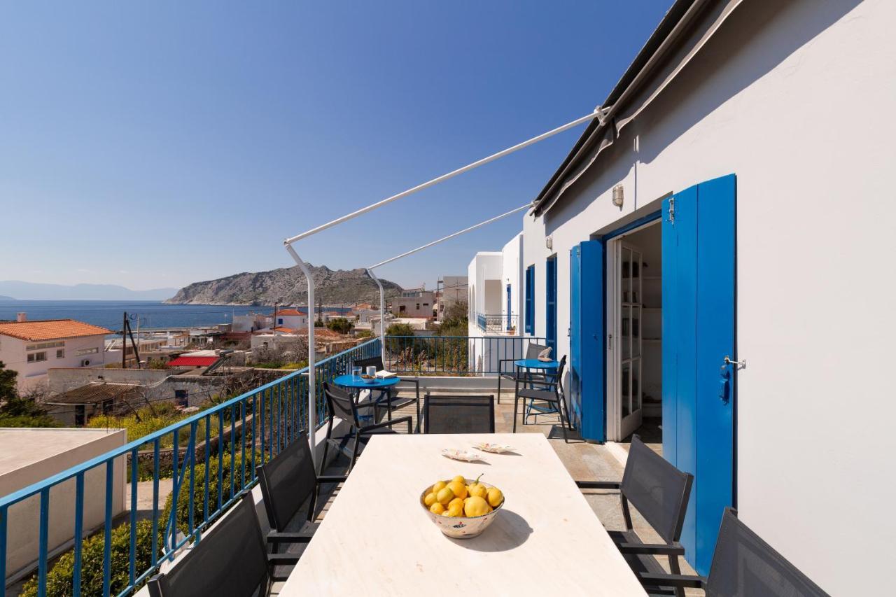 Aeginia 1- Breathtaking Sea View House In Perdika Villa Exterior photo